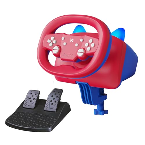 DOYO Pro Gaming Steering Wheel with Pedals