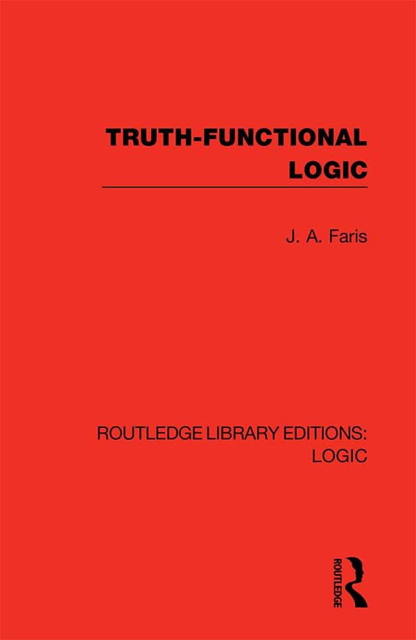 Truth-Functional Logic (Routledge Library Editions: Logic)      1st Edition, Kindle Edition