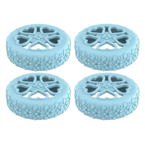Luggage Wheels Protector Rings Silicone Wheels Cover For Most Luggage Reduce Noise(4set)