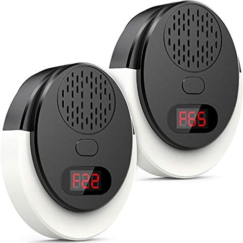 Umisleep Ultrasonic Pest Repeller, Pest Control with Intelligent Digital Display Frequency Conversion, Portable Insect Repellent, Repels Away Fleas, Mosquito, Mice, Ants, Spiders, Rat Cover