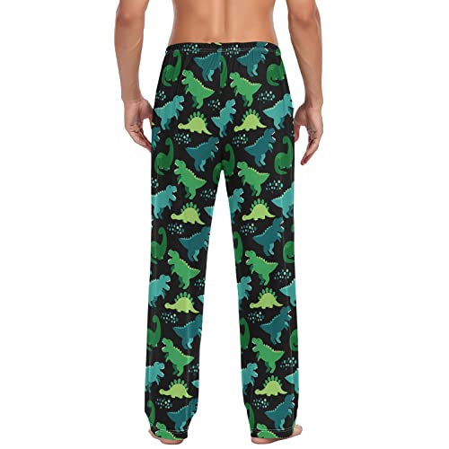 Fashion Cats & Dogs Pajama Pants for Men - Lounge Pants with Pockets & Drawstring2