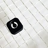 Bulevisiter Vibrationsdämpfer aus Silikon für Tennisschläger zur Stoßdämpfung, kompatibel mit Tennis- und Squashschlägern, 5 Stück, Rot/Blau/Schwarz/Grün/Transparent/Weiß/Gelb (Schwarz)