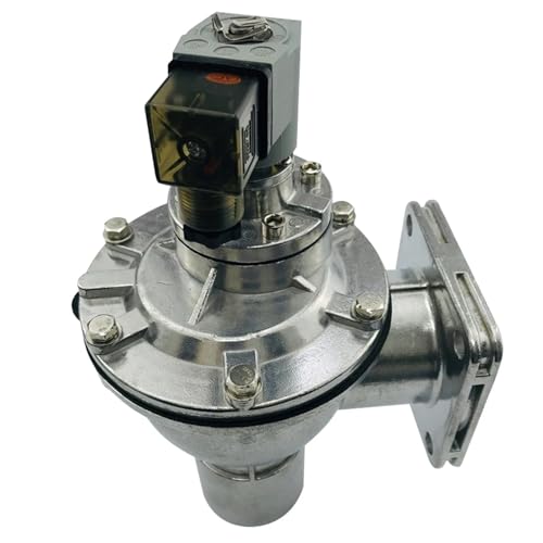 Électrovanne à impulsion CA45FS010-300 angle droit bride pour filtre à manches - 2