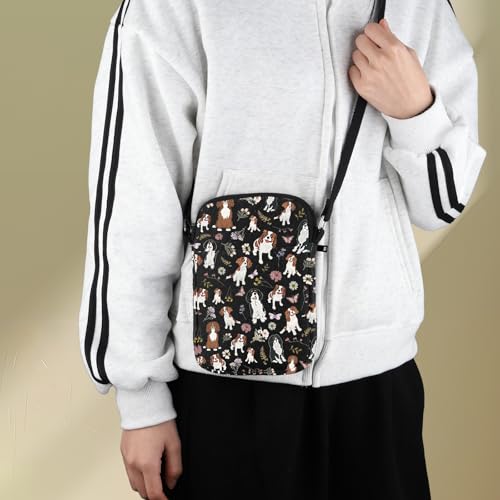 G2TUP Cavalier King Charles Spaniel Crossbody Bag Cavalier King Dog Mom Gifts Cavalier King Charles Shoulder Bag4