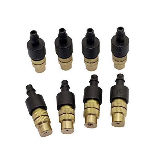 Spray 10 verstoven koper mist cooling nozzle verstuivingsmondstuk 4 / 7mm tuinslang irrigatie landbouw… - Image 5