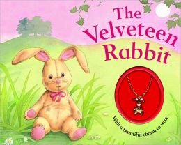 Hardcover Glitter Charm Book - The Velveteen Rabbit Book