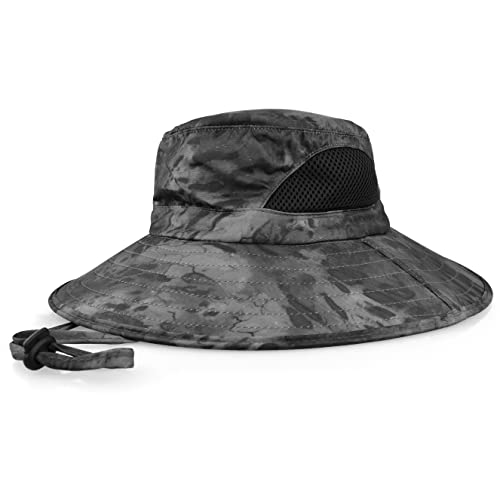 Einskey Sun Hat For Men/Women, Waterproof Wide Brim Bucket Hat Foldable Boonie Hat For Fishing Hiking Garden Safari Beach #TOP7