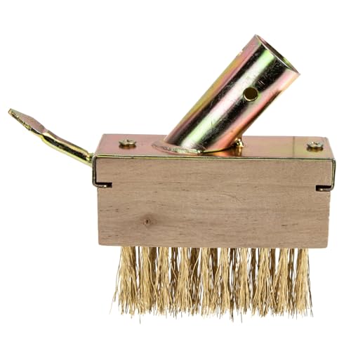 COLLBATH Cepillo de Alambre Resistente para Deshierbe y Eliminación de Musgo Cabeza de Repuesto para Herramienta de Limpieza de Jardín para Juntas y Grietas Patios y Senderos