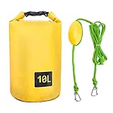 Diseño inteligente: basta con llenar completamente la arena en esta resistente bolsa seca de PVC 500D. Enróllalo y conviértete en un ancla de barco para el jet esquí