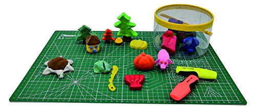 Sdanart Self Healing Cutting Mat: 12"×18" Double Sided 5-Ply Rotary Cutting Board For Sewing, Crafts, Quilting, Fabric, Hobby, Art Project #TOP4