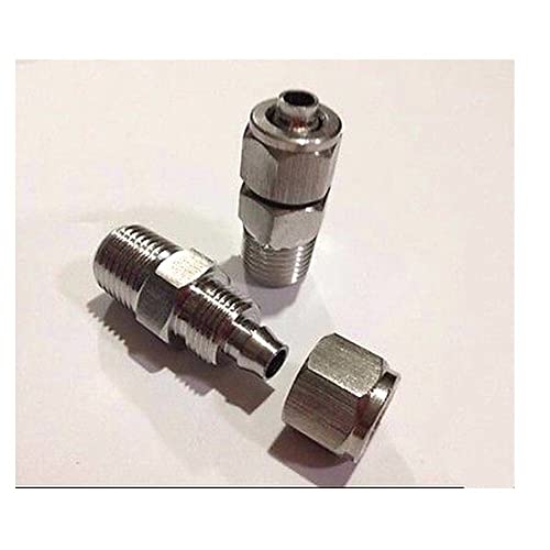 304 Stainless Steel Bulkhead 1/4