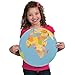 Fun Express Jumbo Globe Cutouts - VBS Vacation Bible School Supplies/Decor- Educational and Learning Activities for Kids - 8 Pieces - Assorted