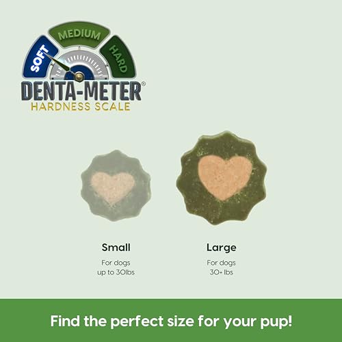 Ark-Naturals-Soft-Brushless-Toothpaste--Large-Breeds-18oz-Bag--Soft-Baked-Dog-Dental-Chew-with-Toothpaste-Center--Freshen-Breath-Reduce-Plaque-Tartar-with-Dental-Chews-for-Dogs