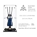 SONGLECTION Acrylic Display Case Compatible for Lego Wolverine's Adamantium Claws #76250 Dustproof Display Case (Case Only) (Lego Sets are NOT Included)