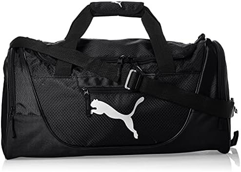 PUMA unisex adult Evercat Contender Duffel Bags, Black, One Size US