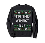 Photo Gallery atheist elf ugly christmas felpa Photo Gallery atheist elf ugly christmas felpa