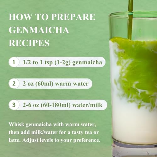 Té Genmaicha en polvo 100 gramos miniatura 5