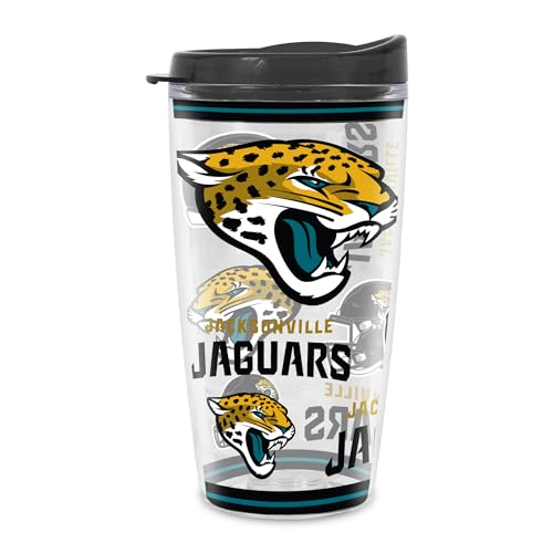 Image of Rico Industries NFL Football Double Wall Mayhem 16oz Tritan Tumbler W Lid