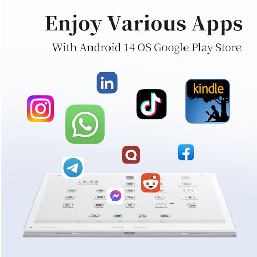 Image of Bigme B10 Color E-Ink eReader Tablet 10.3 inch Epaper Tablet with 8GB +256GB, Fingerprint Unlock, 4G Connectivity, Stylus Pen, Android Ebook Readers Device with Octa Core 2.6Hz, Long Battery Life White1