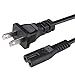 6 Feet 2 Prong Wall Power Cord Printer Power Cord Cable for HP Envy 4500 4520 5540 5640 5660 7640 100 110 120 4510 5530 E-All-in-One Photo Printer Series