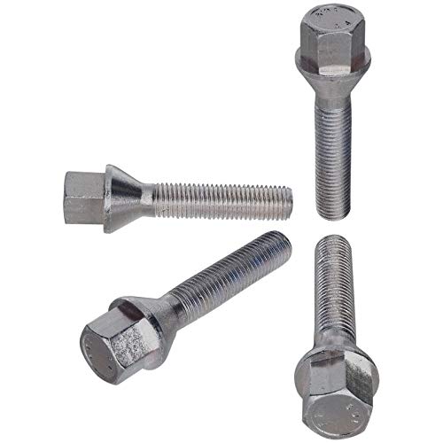 20 Boulons de Roue M14 x 1,5 X 30 Cône 60u00b0 Cône composite SW17