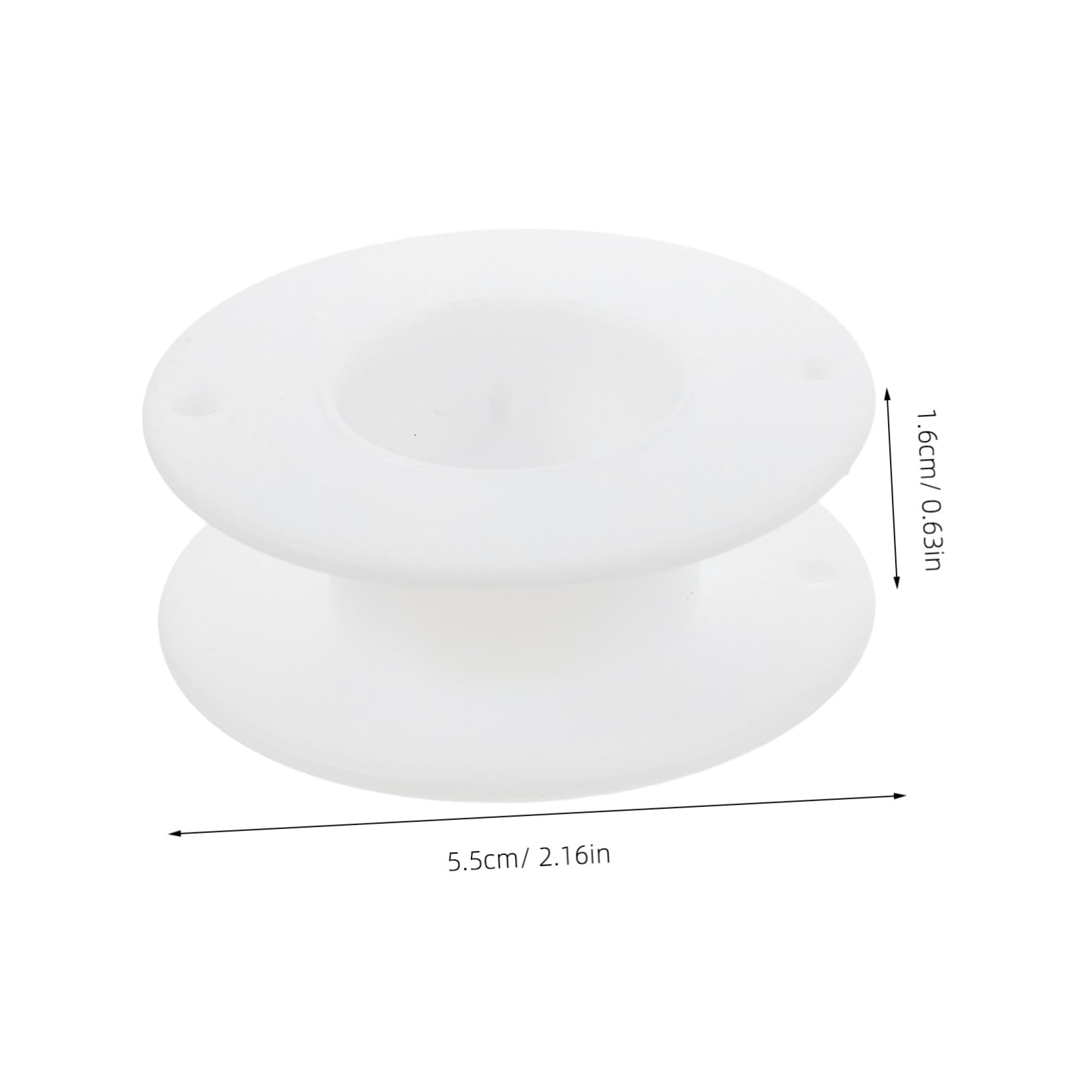 Balacoo 20pcs Plastic Spool Wire Reel for Crafting and DIY Projects Compact and Portable Design for Organizing Heating Wires Soldering Rope and Threads Space Saving