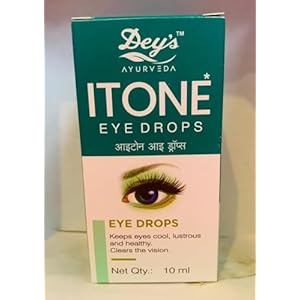ITONE 5 X Ayurvedic Herbal Eye Drops Natural Allergies 10ml by ITONE