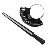 LALAFINA Baguier de Mesure Précis Matière Robuste pour Doigts Ensemble Outil pour Bijout...