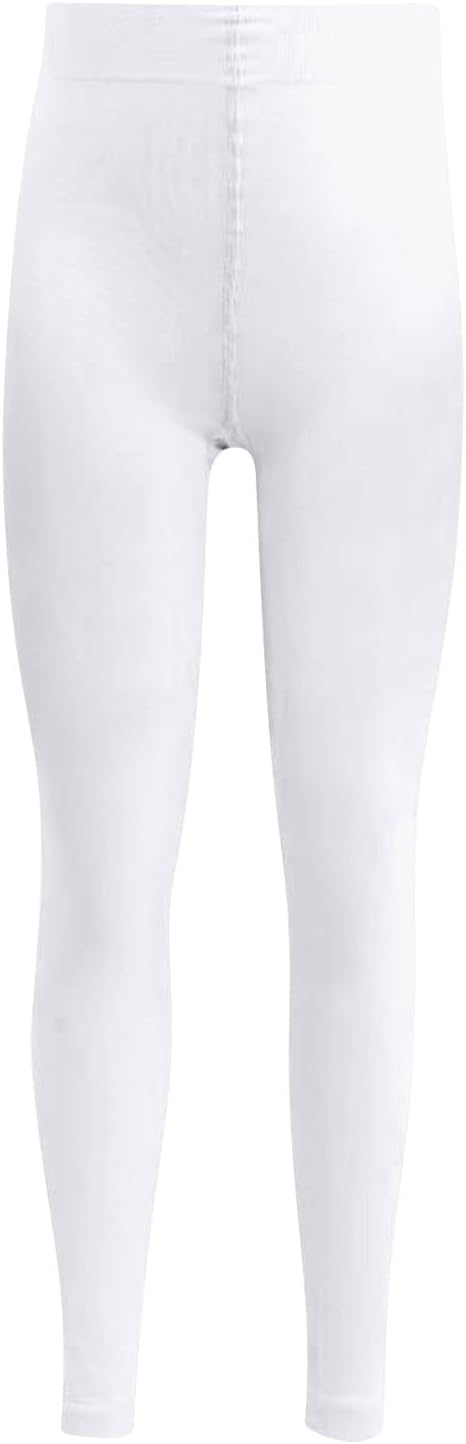 Girls Dance Leggings Solid Color Nine Pants for Kids Comfortable and Stylish for Active Play Perfect for Dance