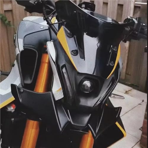 Déflecteur d'aile aérodynamique pour MT-09 2021-2023 Noir