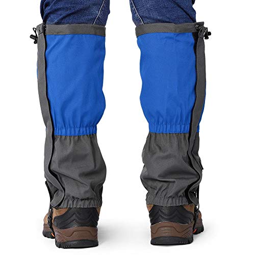 1Pair-Leg-Gaiters-Waterproof-Snow-Boot-Gaiters-Breathable-Climbing-Hiking-Snow-Gaiter-for-Outdoor-Hiking-Walking-Hunting-Climbing-MountainBlue-Ski-Equipment