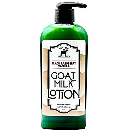 Bates Family Farm Goat Milk And Shea Butter Lotion 8 Oz (Black Raspberry Vanilla) #TOP6