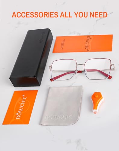 Image of Blue Light Glasses, Stylish Anti Blue Light Blocking Glasses for Computer Reading, Gaming, TV, Phones
