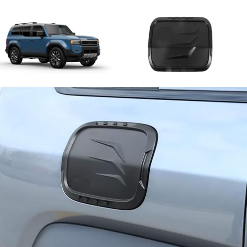 TERDARAY Fuel Tank Cover Compatible With Toyota Land Cruiser 2024 2025 Oil Cap Gas Cover Trim Exterior Car Accessories ABS 1PCS(Matte Black)