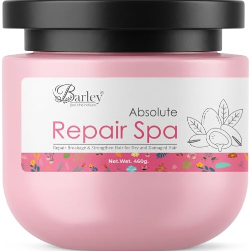 Barley Absolute Repair Hair Spa Cream | 72Hr Frizz Control | Kera...