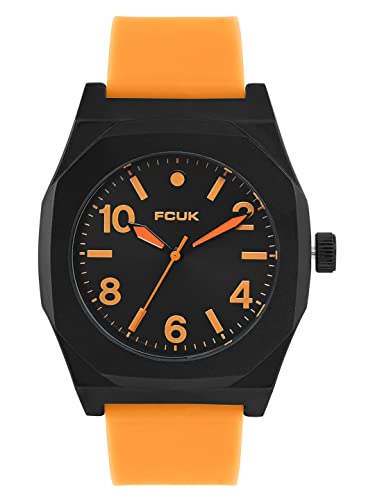 FCUK Silicone French Connection Analog Black Dial Mens Watch-Fk0012C (B0BGXC2KNZ) Amazon Price History, Amazon Price Tracker