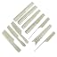 10 white combs
