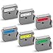 Produktbild 6x XemaX Kompatibel Brother M Tape 9mm Ersatz für Brother M-K221 M-K121 M-K421 M-K521 M-K621 M-K721 Schriftband für Beschriftungsgerät Brother PT-65 PT-60 PT-55 PT-M95 PT-70 PT-80 PT-85 PT-90 PT-75
