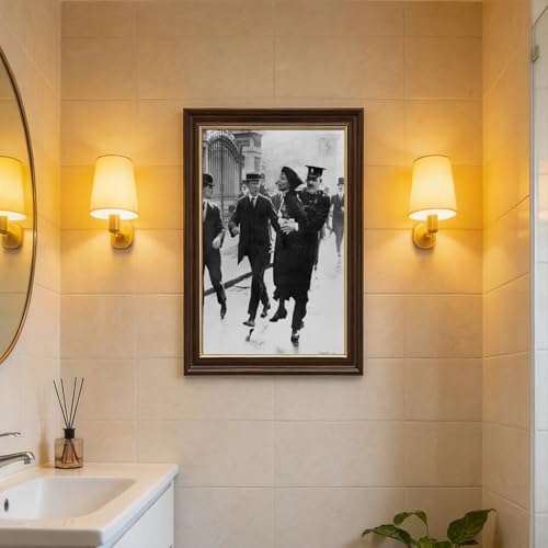 Impression sur toile Emmeline Pankhurst décor bureau 40x60cm - 7