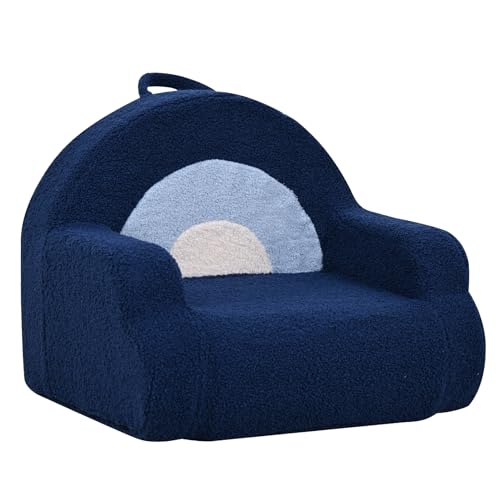 Yoonnie room Foam Kid Sofa Chair, Rainbow PatternToddler Sofa,Portable Baby