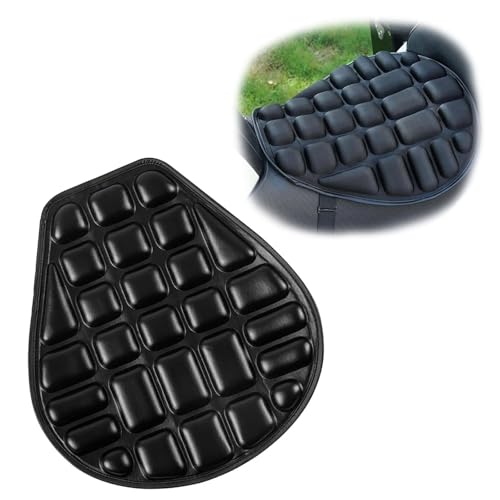 Funda para asiento de motocicleta antideslizante y cómoda con protector universal 2