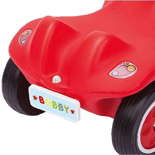 BIG - Bobby Car Mein Nummernschild - Namensschild für das Rutschfahrzeug, Inklusive Führerschein für die kleinen Fahrer, mit Stickern zum selber basteln, für Kinder ab 1 Jahr