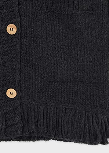 Mayoral Fringed Knit Cardigan for Girls Bright Lea3