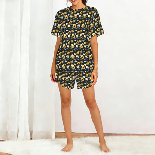 Estampado de girasoles y manzanilla que alegra tu hogar con calidez natural 3