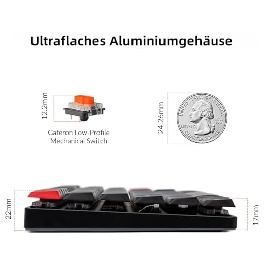 Keychron K3 Pro Ultra-Slim Mechanische Tastatur