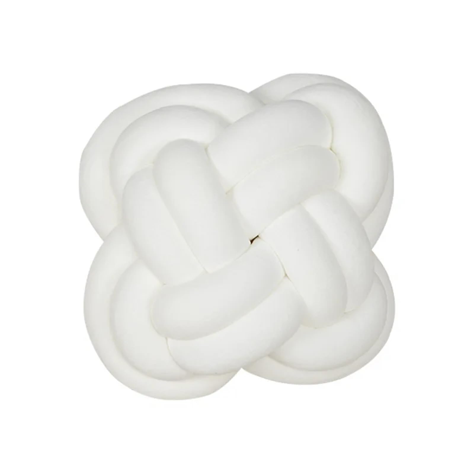 GIYXHU Solid Color Knot Braided Pillow Ball Sofa Decor Bed Bay Window Accent Cushion for Couch(Color 8)