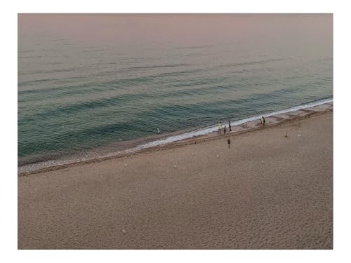 500 Piezas Puzzles,Juego Educativo, Desafío-Playa,océano,Gente 52x38cm