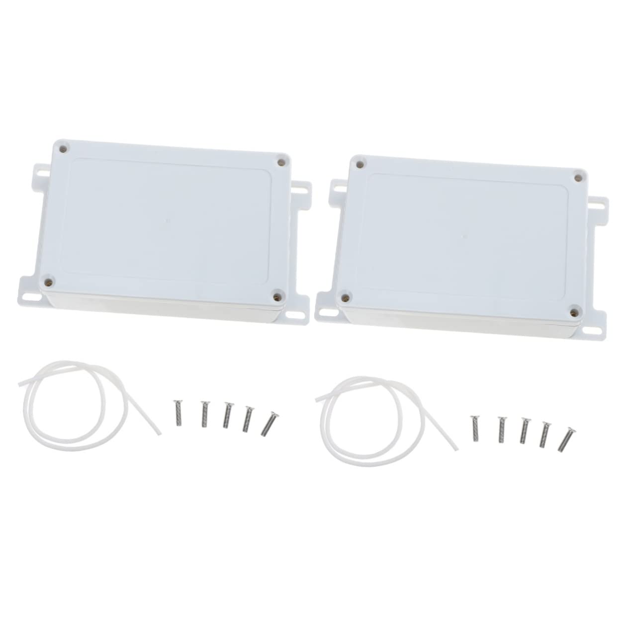 OSALADI 2pcs Plastic Electrical Junction Box with Fixed Ear Outdoor Use Rated for Cord Protection and Connection Durable and Lightweight-image-49