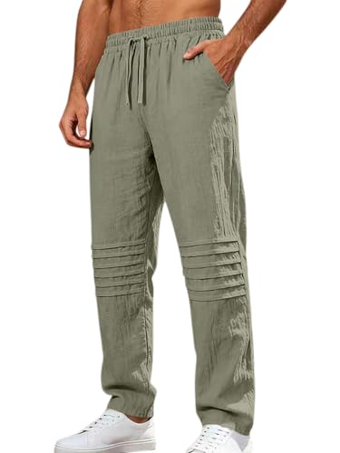 Pantalon en lin de qualité supérieure pour un style estival raffiné