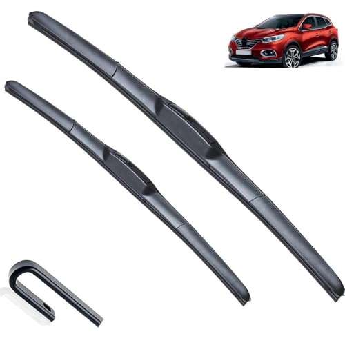 Essuie-glace Renault Kadjar 2015-2023 | Balais avant 26 et 17 pouces pour pare-brise